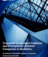 Corporate Governance Guidance and Principles for Unlisted Companies in the Baltics