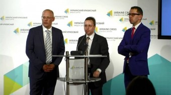 Press conference in Ukraine