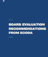 Board Evaluation Recommendations by ecoDa