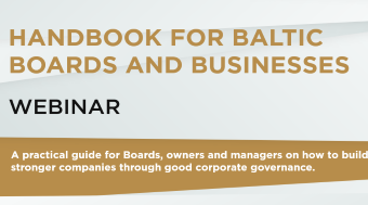 Introducing the Handbook for Baltic Boards and Businesses